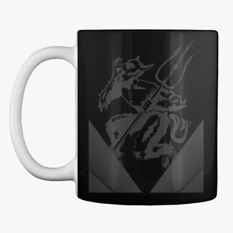 Bordered Devil Icon Mug