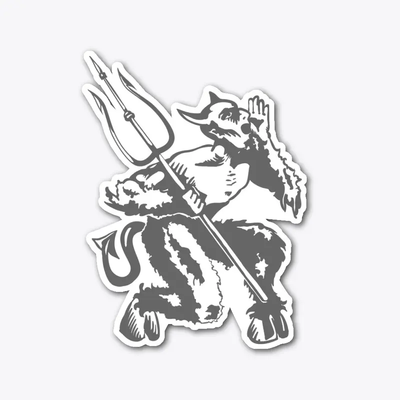 Large Devil Sticker