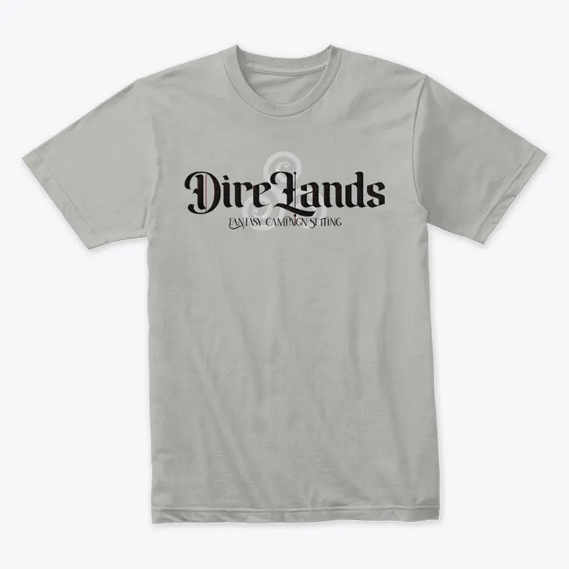 DireLands Dark Logo'd Merch